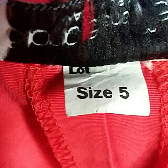 Blondie and Me Red Cropped Bolero Sz5 L/S &Twist - Picture 7 of 7